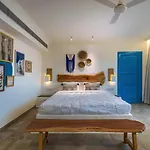 Saffronstays Kairos Athena, Karjat - Greek Style Pool Villa Near Camp Max
