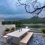 Saffronstays Kairos Athena, Karjat - Greek Style Pool Villa Near Camp Max