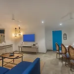 Saffronstays Kairos Zeus, Karjat - Greek Style Pool Villa Near Camp Max