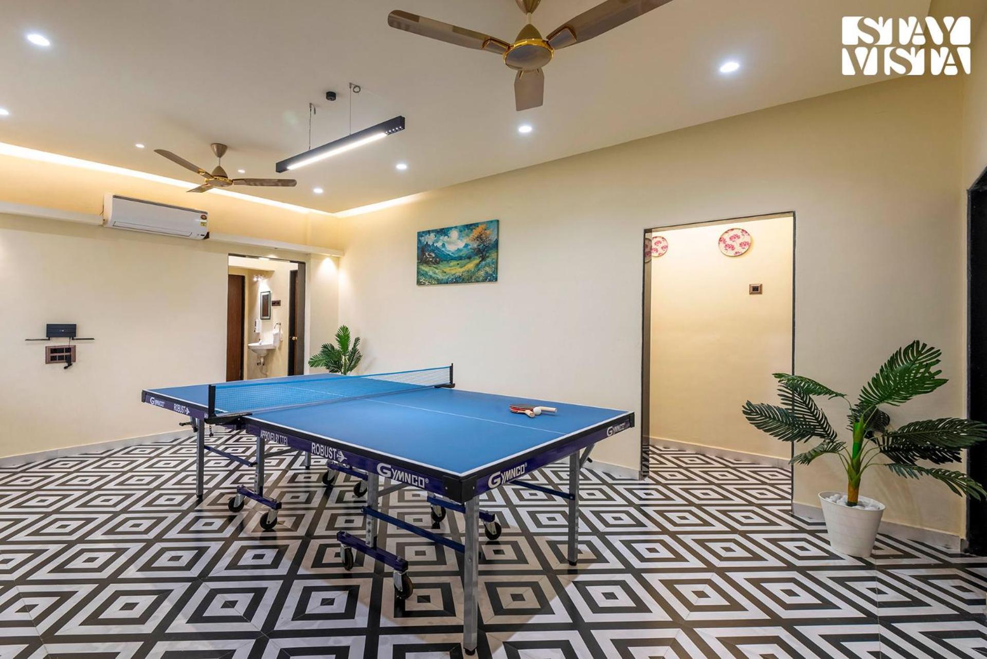 Grey Hues With Swimming Pool & Lawn At By Stayvista Villa Karjat