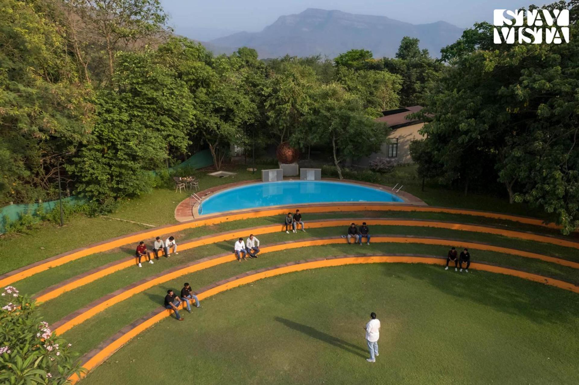 Nivaant Farms By Stayvista - Retreat With Pool, Orchard, Jacuzzi & Gazebo Karjat