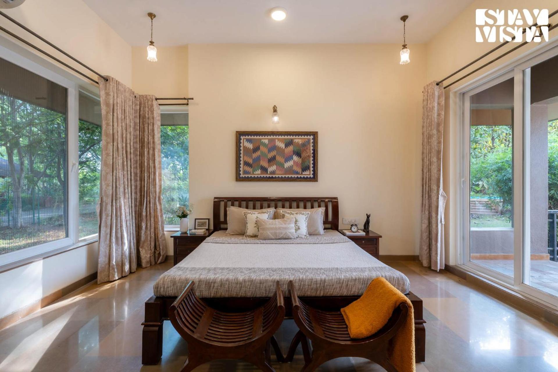 Nivaant Farms By Stayvista - Retreat With Pool, Orchard, Jacuzzi & Gazebo * Karjat