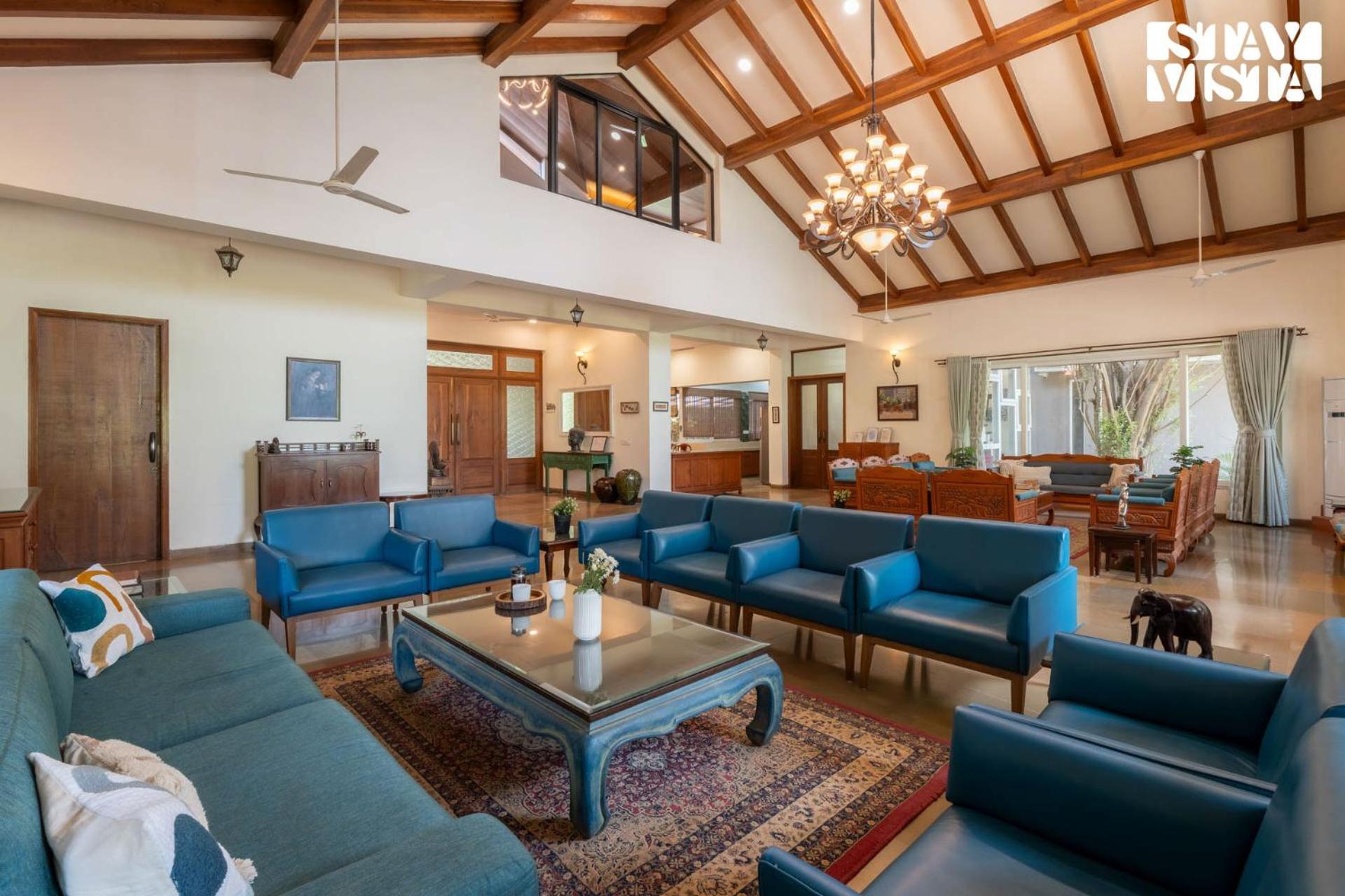 Villa Nivaant Farms By Stayvista - Retreat With Pool, Orchard, Jacuzzi & Gazebo Karjat