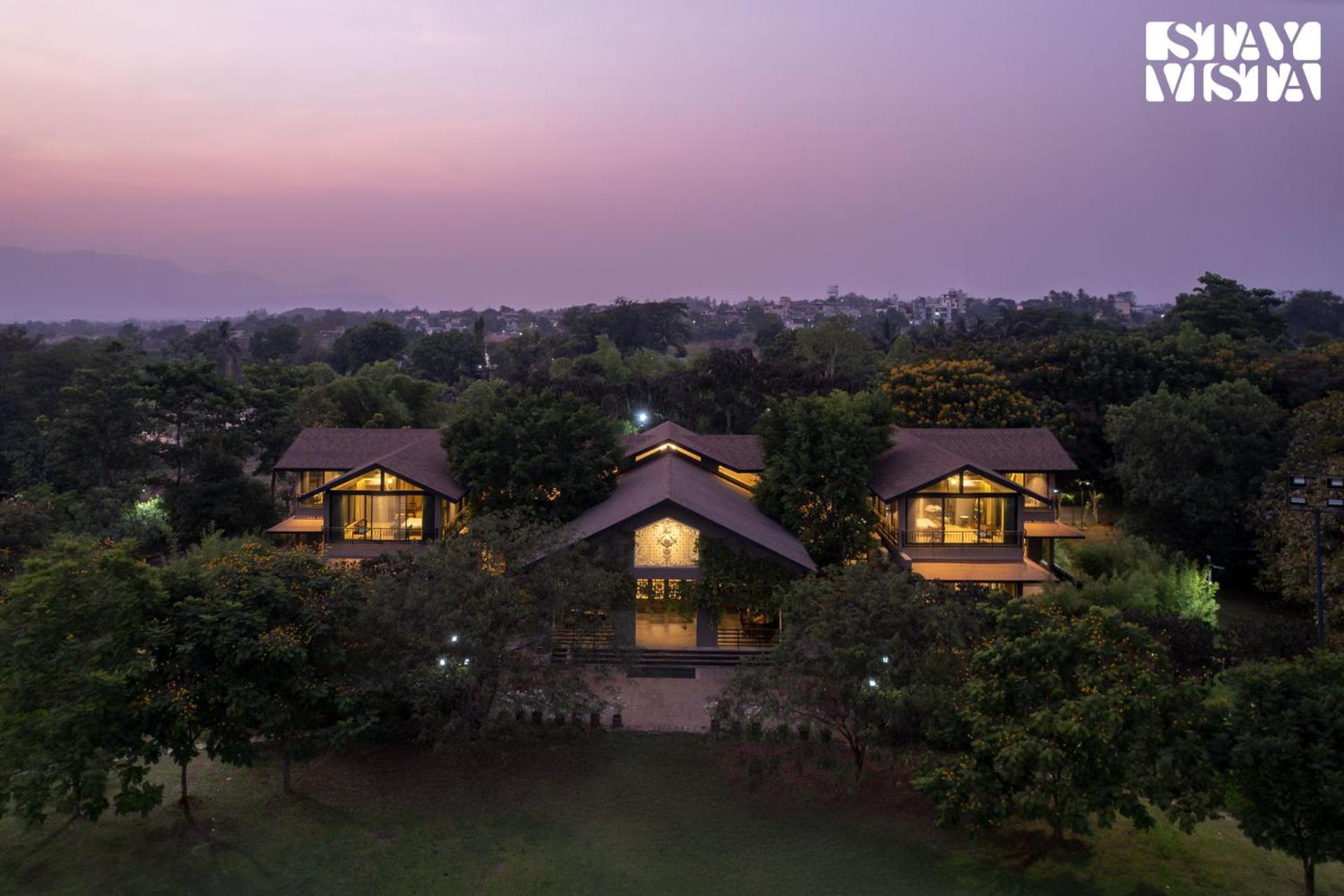 Nivaant Farms By Stayvista - Retreat With Pool, Orchard, Jacuzzi & Gazebo * Karjat