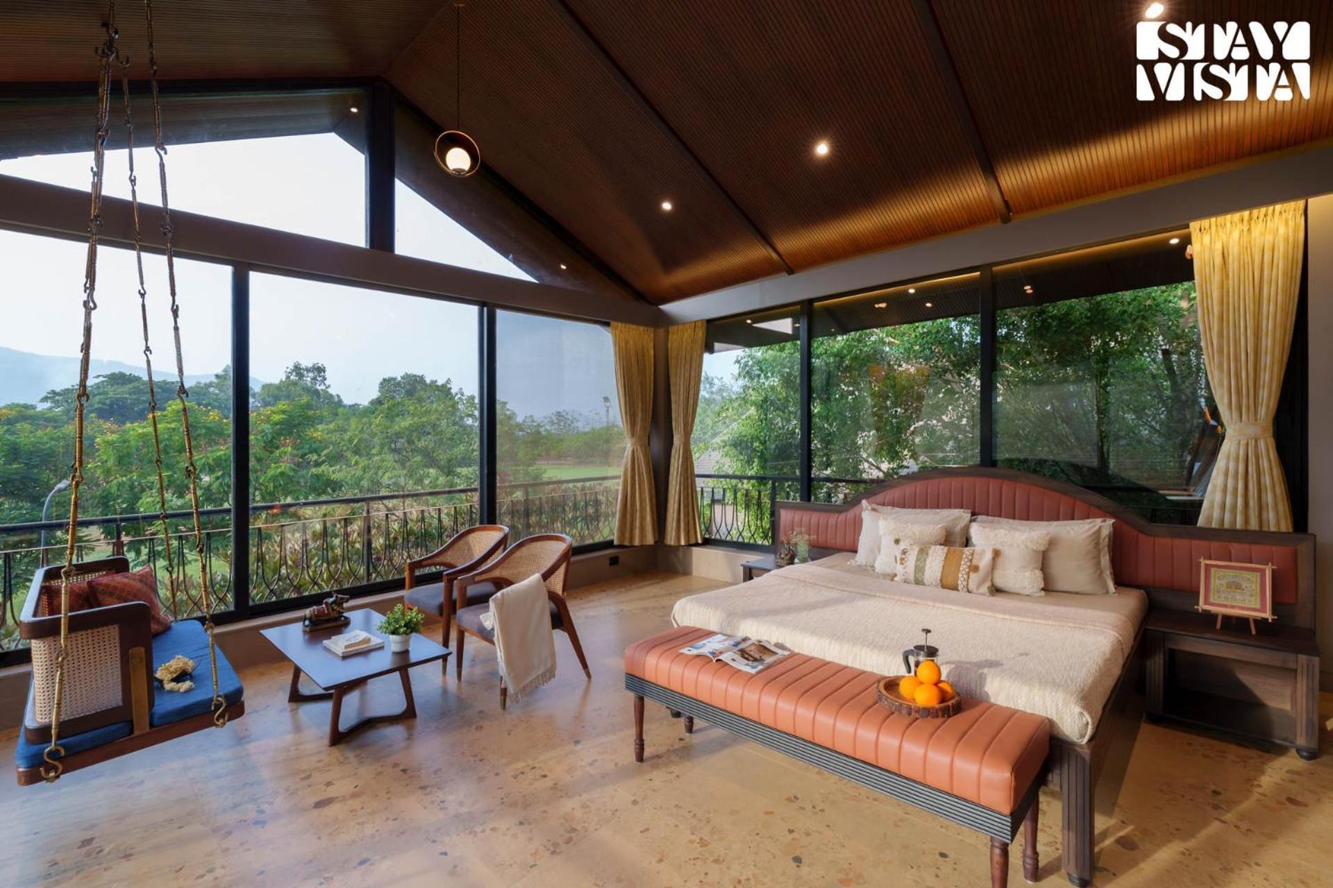Nivaant Farms By Stayvista - Retreat With Pool, Orchard, Jacuzzi & Gazebo Villa *